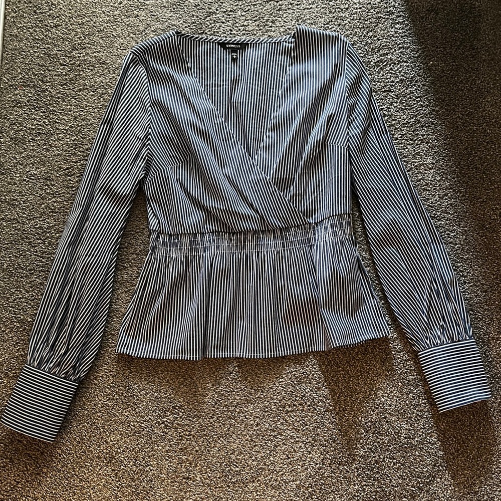 Express peplum blouse